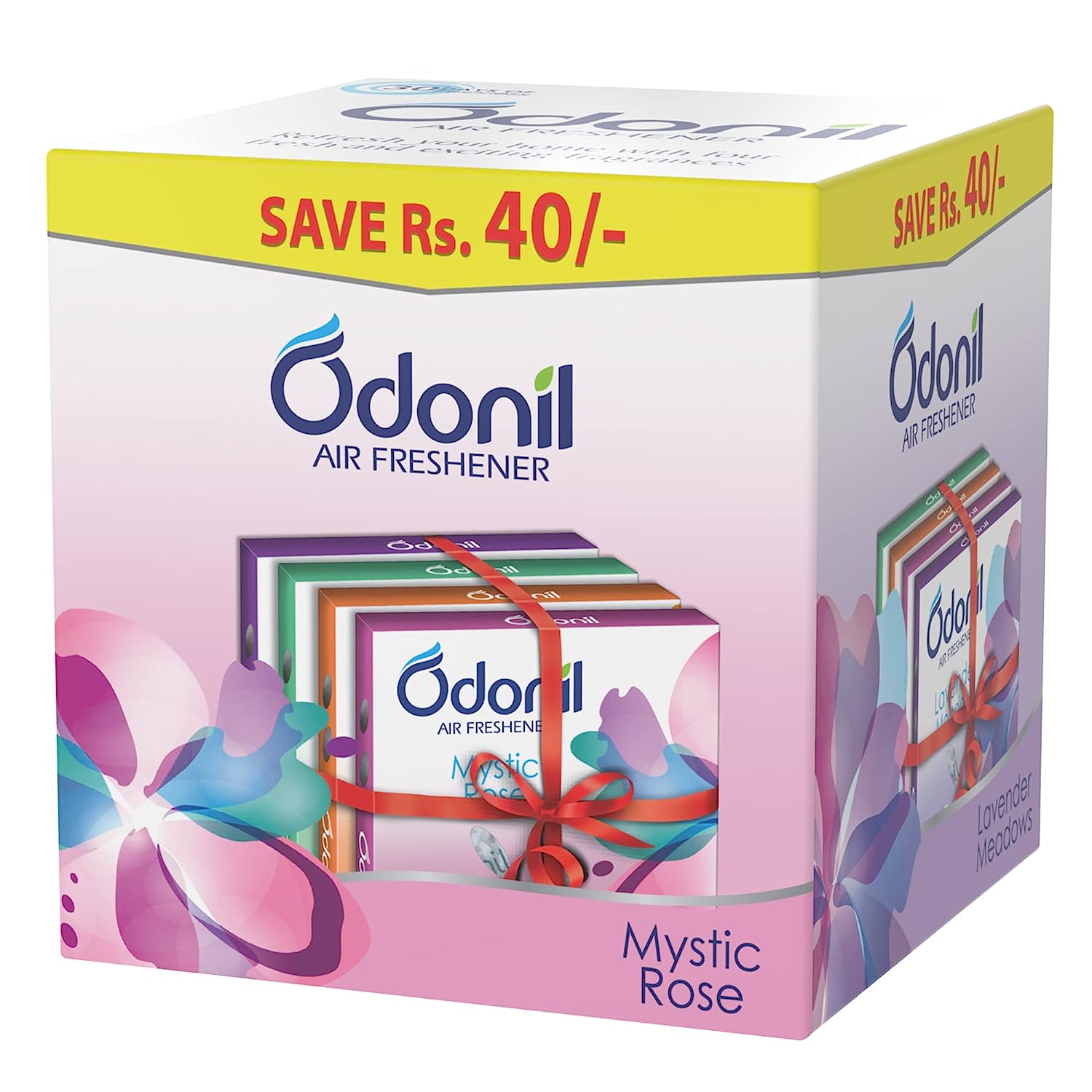 Odonil Bathroom Air Freshener Blocks - 4PCs ,48 g+ Save Rs.70