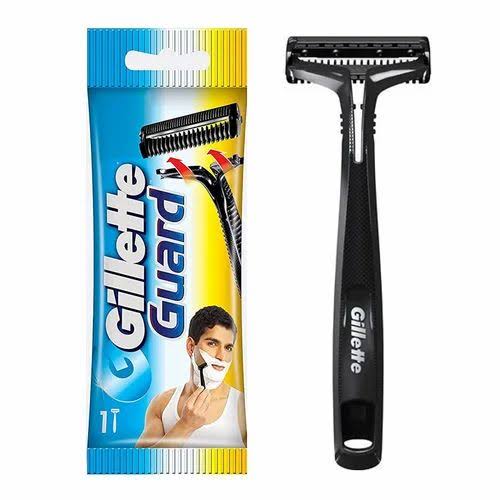 Gillette Guard Razor with Platinum Coated Blade Rs. 28 | Pack of 5