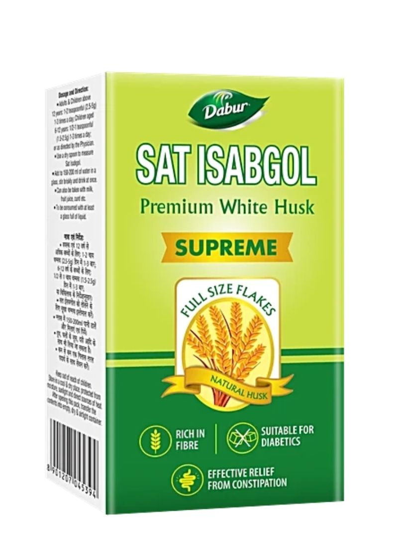 Dabur Sat Isabgol, 90gm cartan