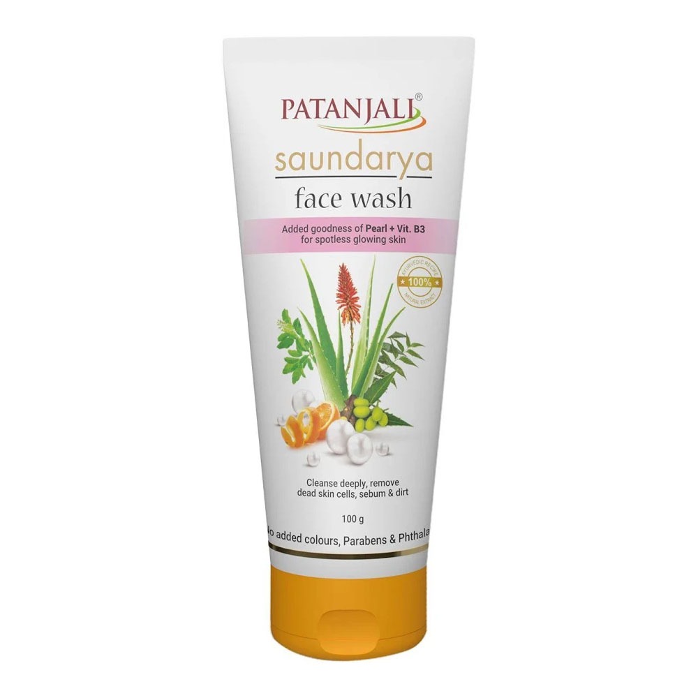 Patanjali Saundarya Face Wash 100ml